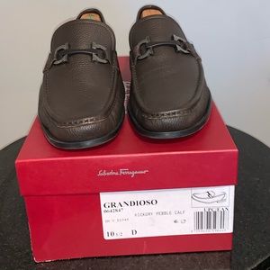 Ferragamo Men's Gancini Loafers